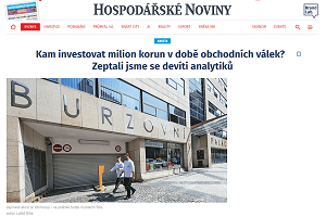 Kam investovat milion korun v době obchodních válek?