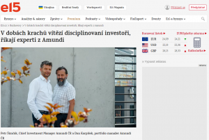 V dobách krachů vítězí disciplinovaní investoři, říkají experti z Amundi
